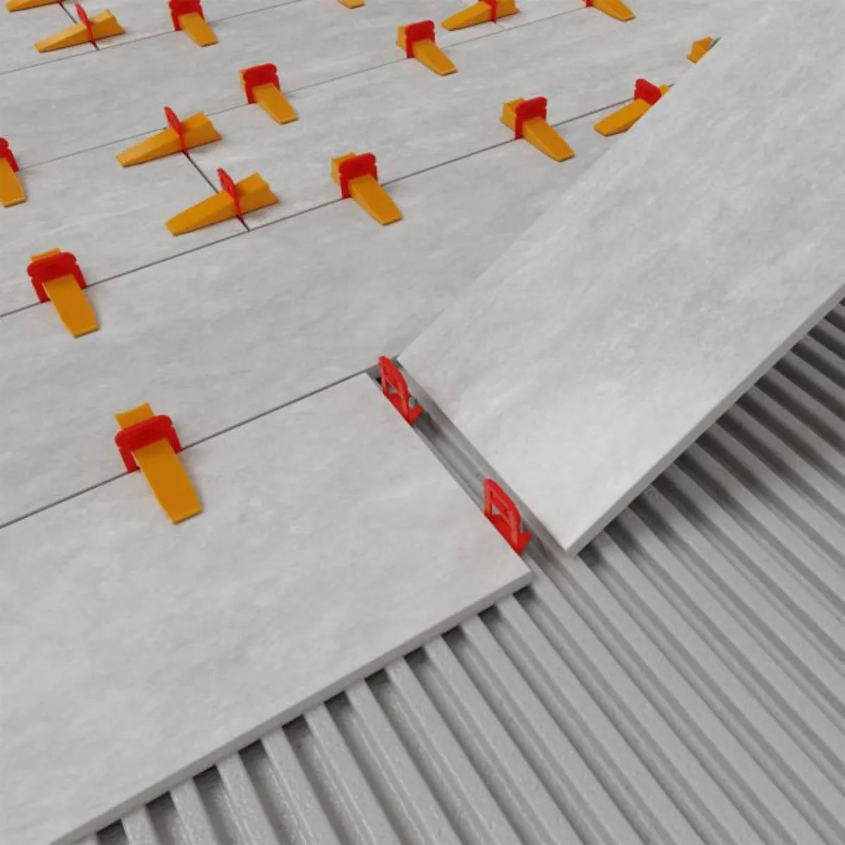 Xtreme Tile Leveling System with wedges