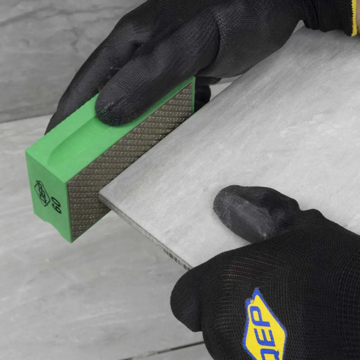 hand polishing pad for ceramic tile