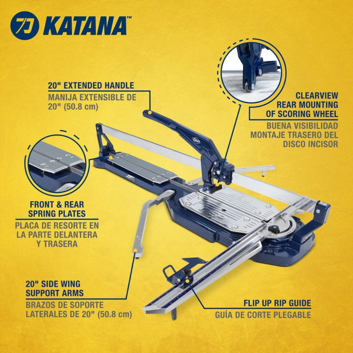 QEP Katana™ Tile Cutter Specs
