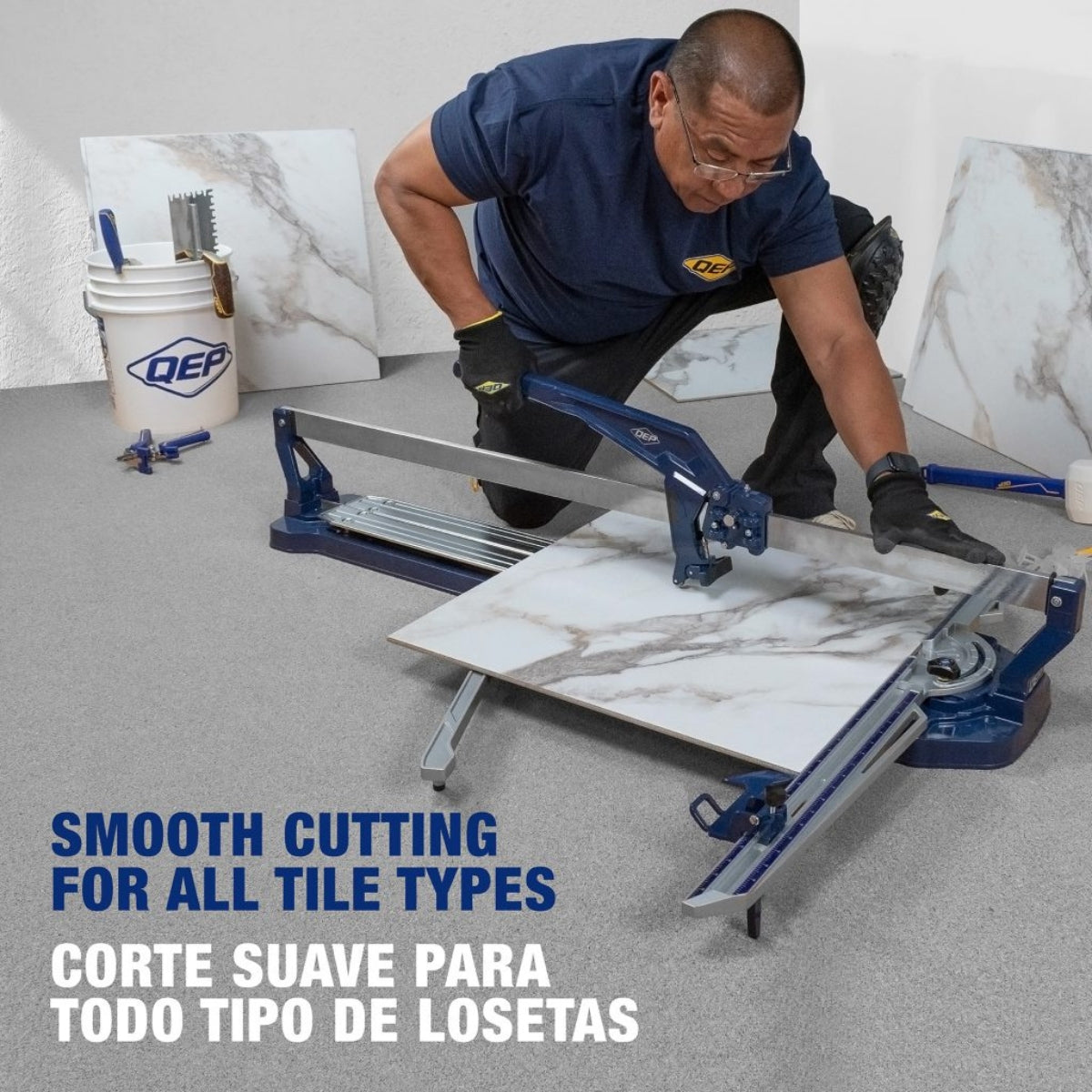 QEP Katana™ Tile Cutter In Action