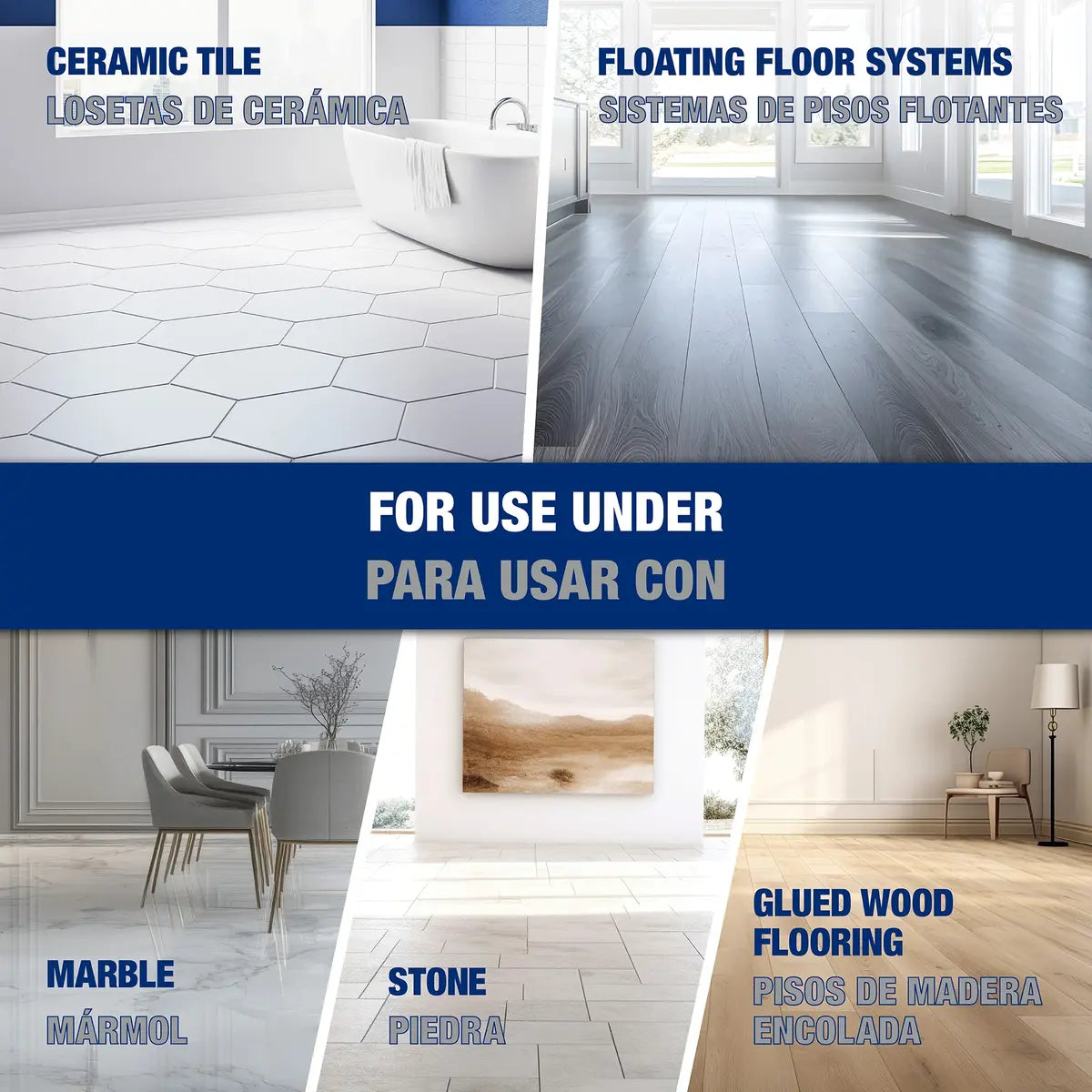 QEP Natural Cork Underlayment 6 mm Roll Ceramic Tile