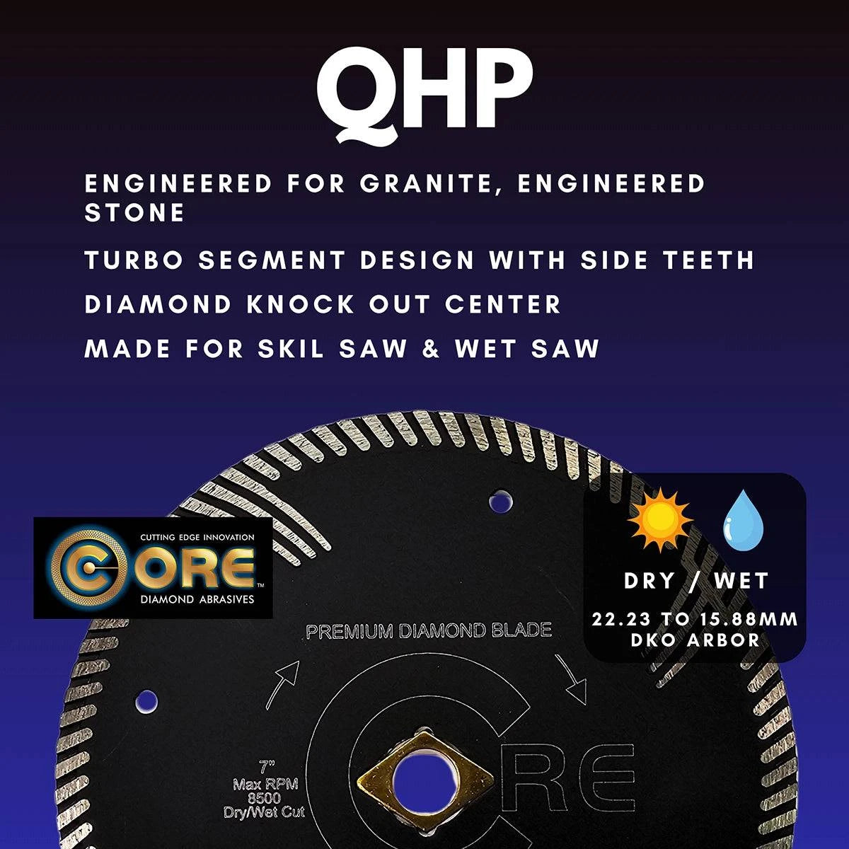 QHP Series Blade 7" , 8"
