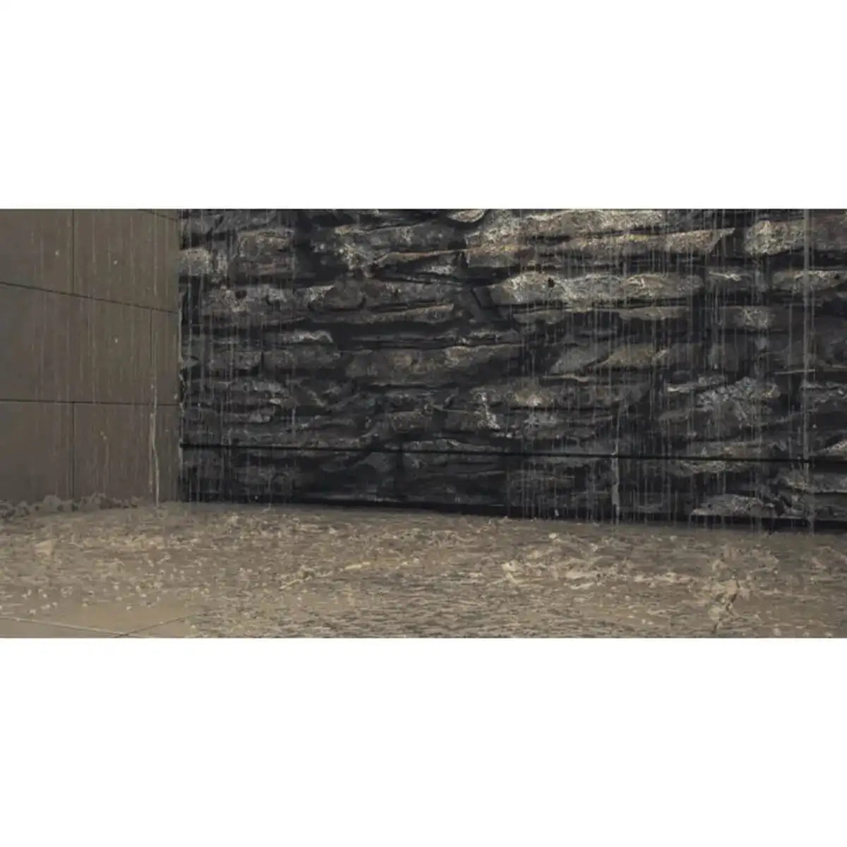 Barrier Free Shower with Quick Drain Drain