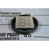 Mark E Industries Goof Proof shower drain