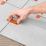Raimondi RLS wedge pushing Leveling clip porcelain tile lippage free