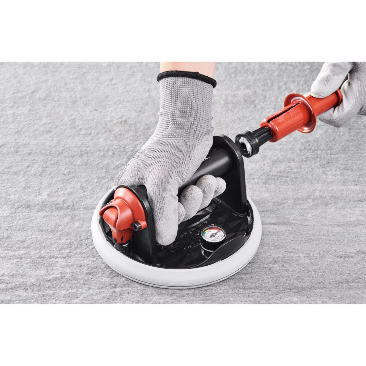 Raimondi RV Battery+ Suction Cup w/ Tile - Manual Pump