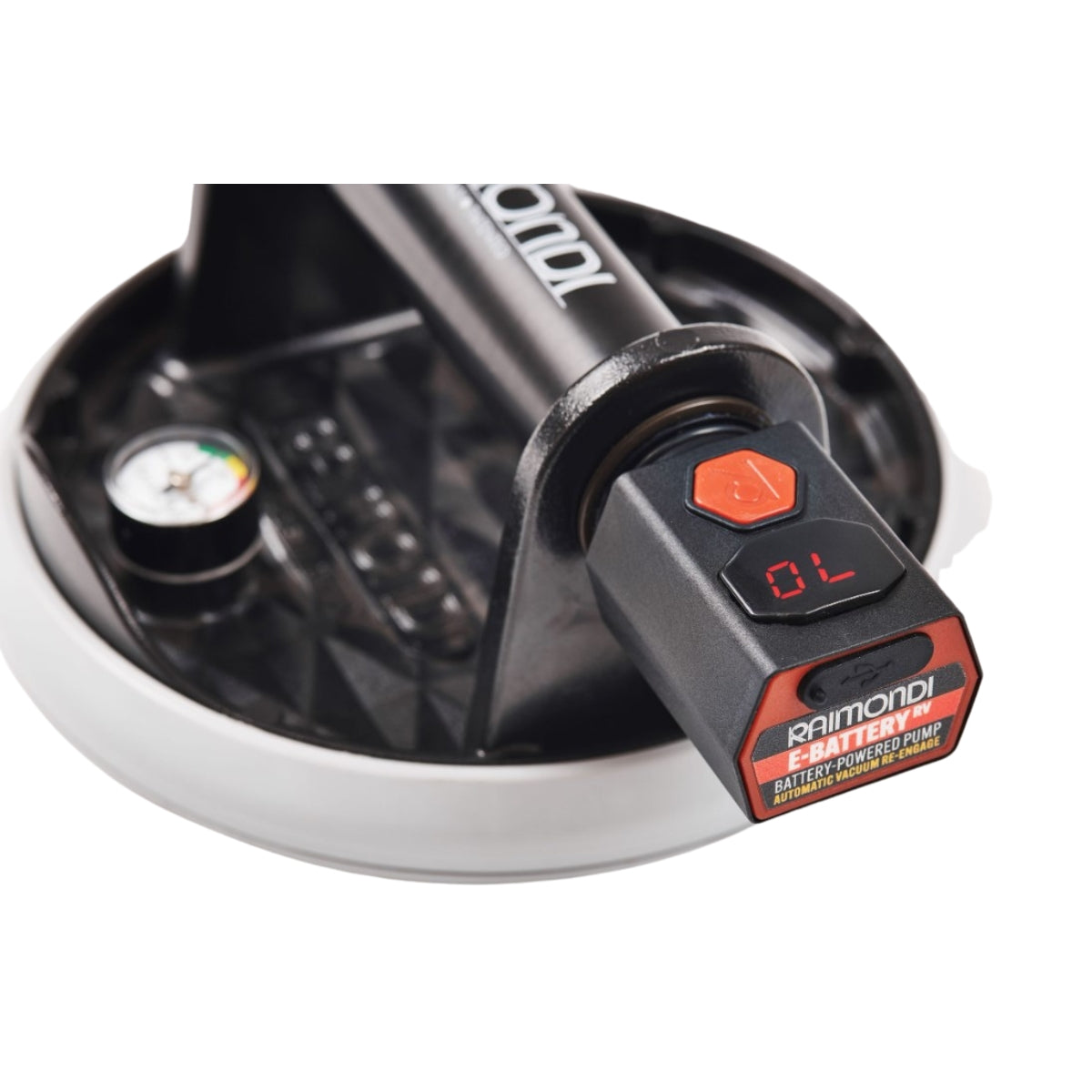 Raimondi RV Battery+ Suction Cup Digital Reading