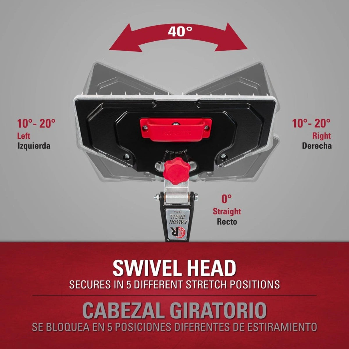 Roberts FALCON™ Power Power 44 Stretcher Value Kit Swivel Head