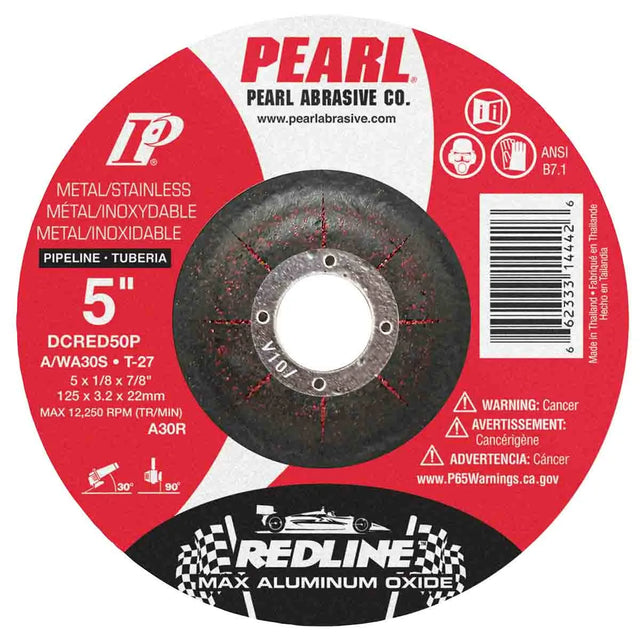 Pearl Redline Max A.O. Depressed Center Wheel 5" x 1/8" x 7/8"