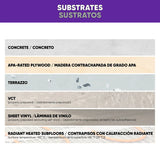 Roberts 2350 Hard Set Resilient Flooring Adhesive - 4 Gallons Substrates