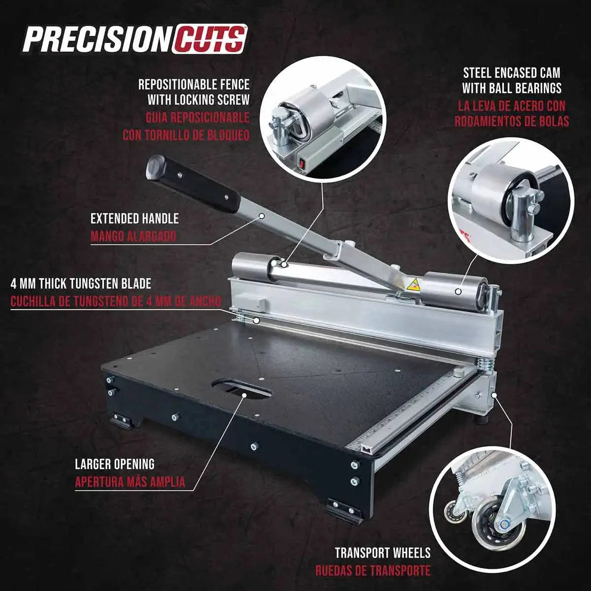Roberts 25" PrecisionCuts Pro Multi-Floor Cutter