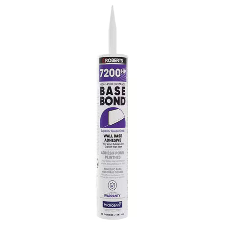 Roberts 7200HP Base Bond Wall Base Adhesive - 30 oz Tube