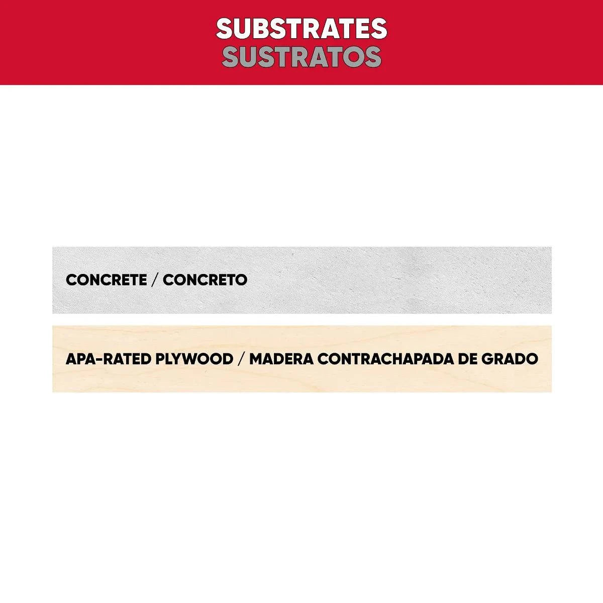 Roberts 7250 Cork Underlayment Adhesive - 4 Gallons Substrates