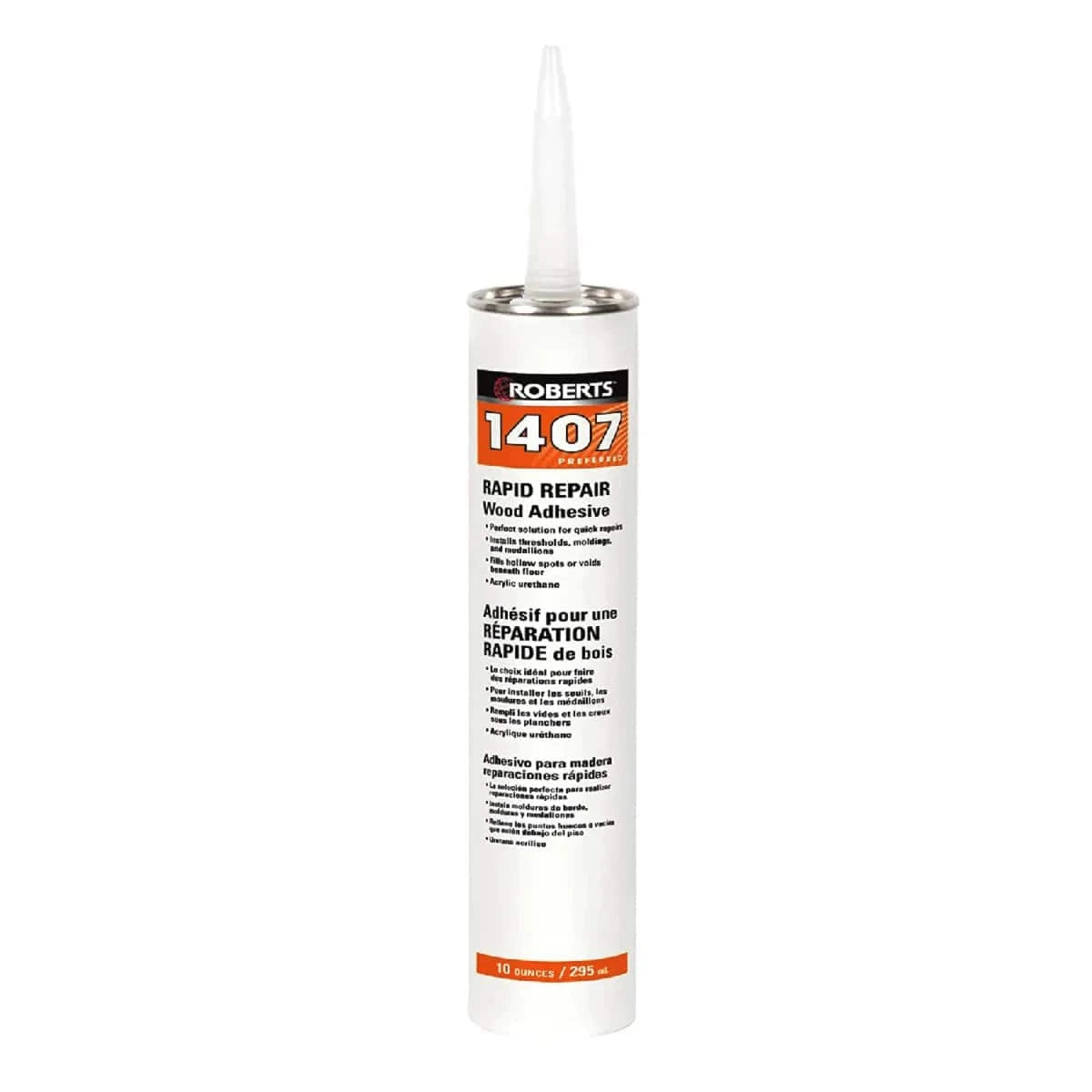 Roberts 30 oz engineered adhesive, instant wood adhesive, hardwood floor tools