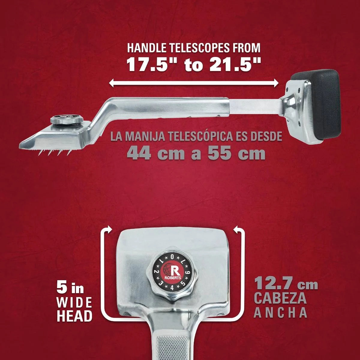 Roberts The General Knee Kicker Telescopic Handle