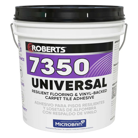 Roberts Universal Resilient Flooring & Vinyl-Backed Carpet Tile Adhesive