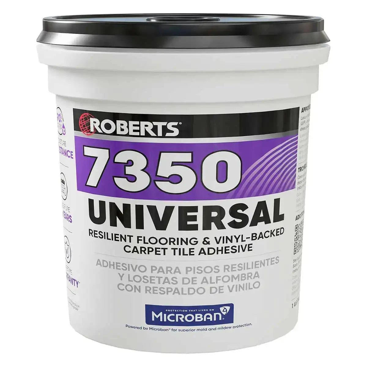 Roberts Universal Resilient Flooring & Vinyl-Backed Carpet Tile Adhesive