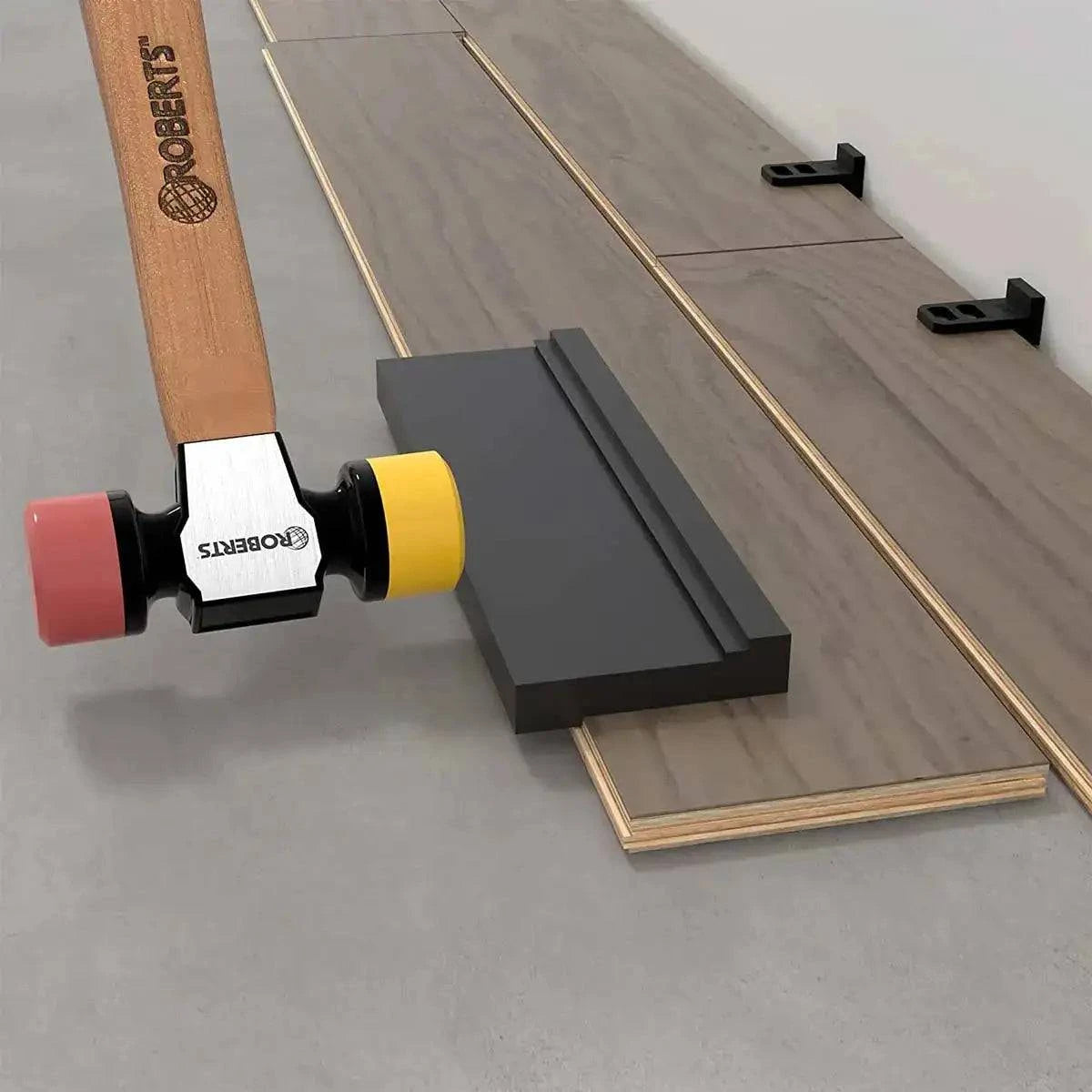 floor tapping block, roberts tools, carpet tools, tapping block flooring, tapping block for laminate flooring
