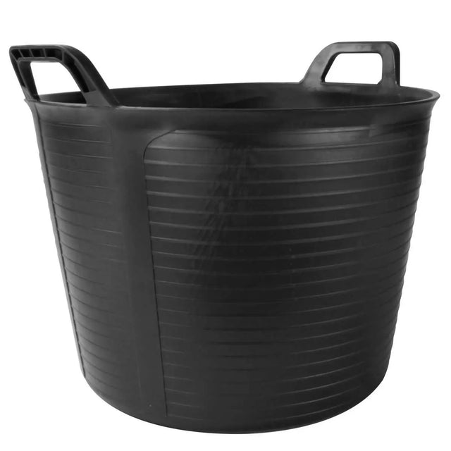 Rubi FLEXTUB 10.5 Gallon (40 l.) Black Plastic Tub