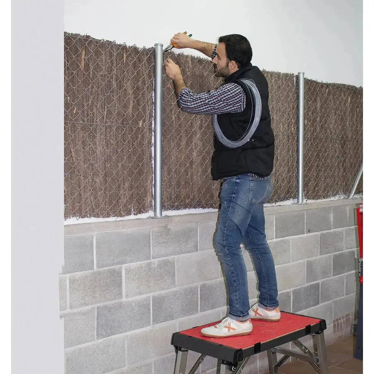 Using Rubi 4-in-1 Work Table as Scaffolding