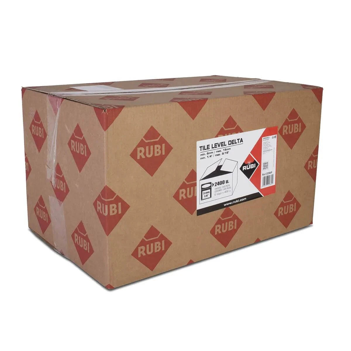 Rubi Delta Leveling System 1/8 inch Clips in Box