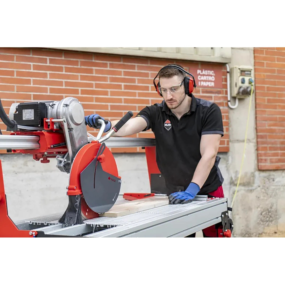 Rubi DX-350-N 1300 Tile Saw with Laser and Level - Contractors Direct
