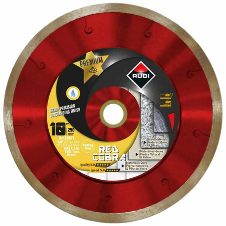 Rubi Red Cobra Diamond Blade