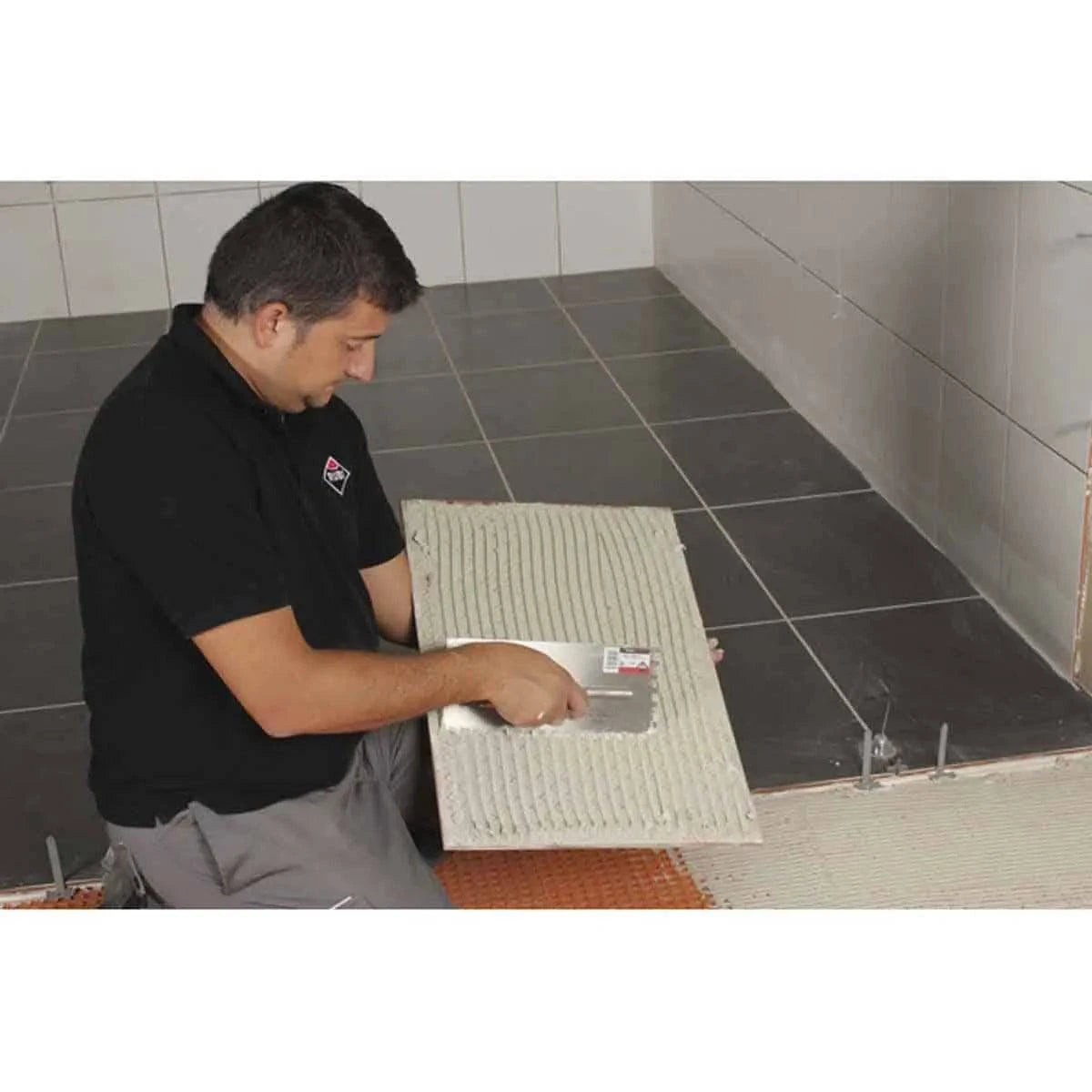 Skim Coating Tile with Rubi Trowels