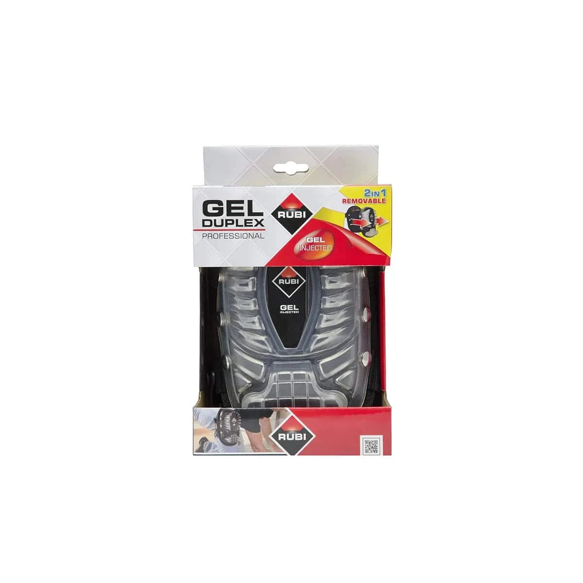 81989 Rubi GEL DUPLEX Knee pads in package