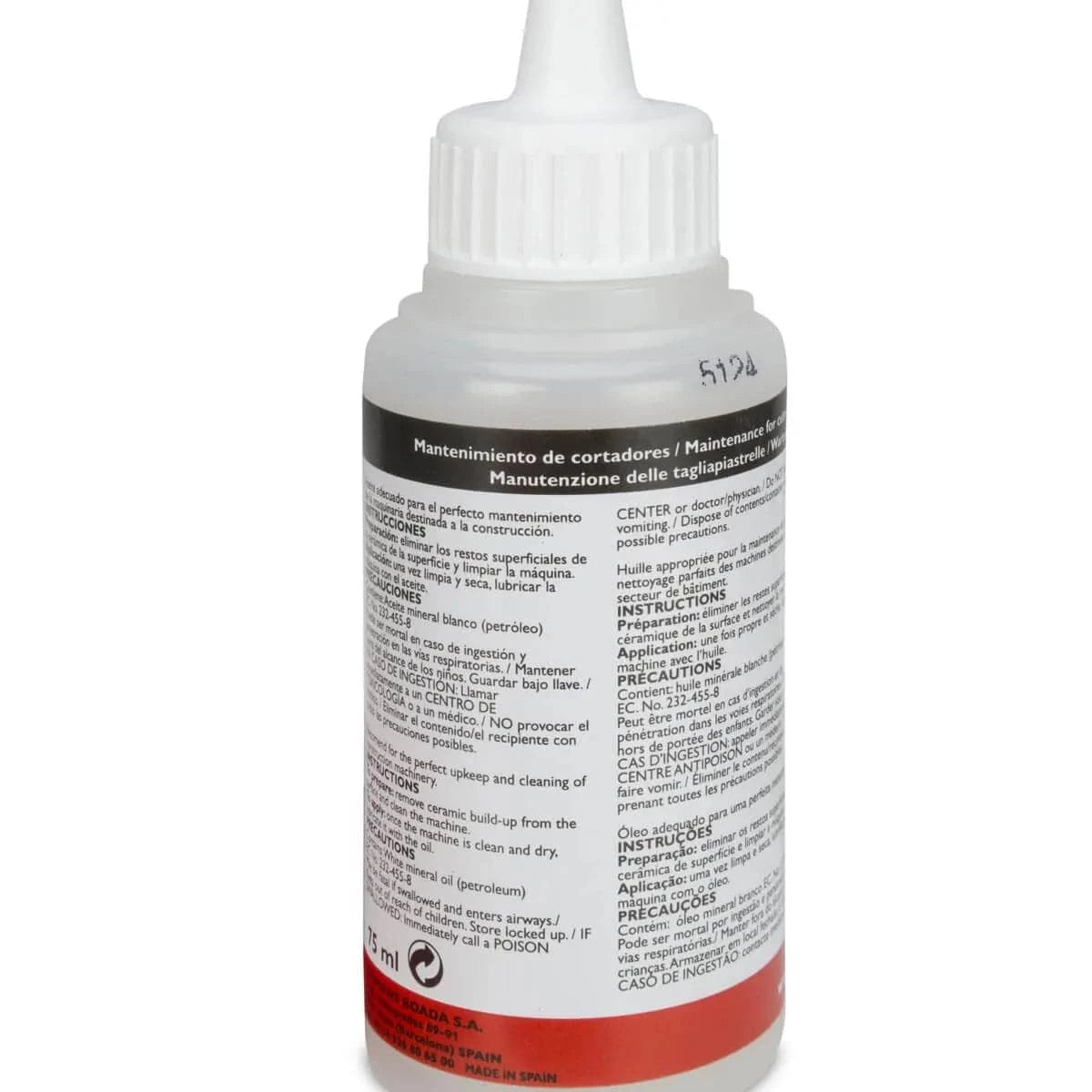 rubi tile cutter oil