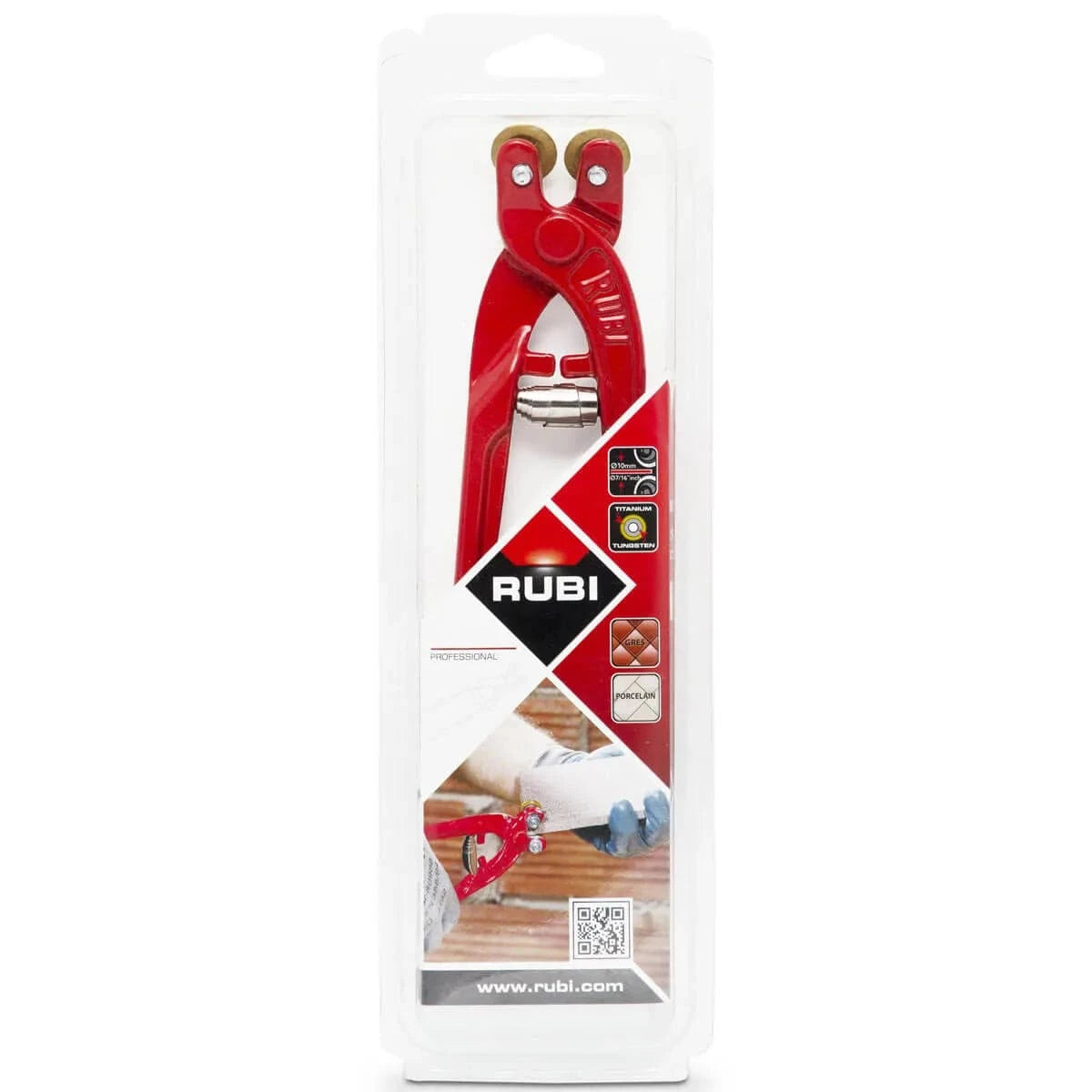 Rubi Label Rubi Porcelain Tile Nippers 83942. Contractors Direct.