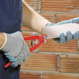 rubi wheeled tile nipper cuts tile