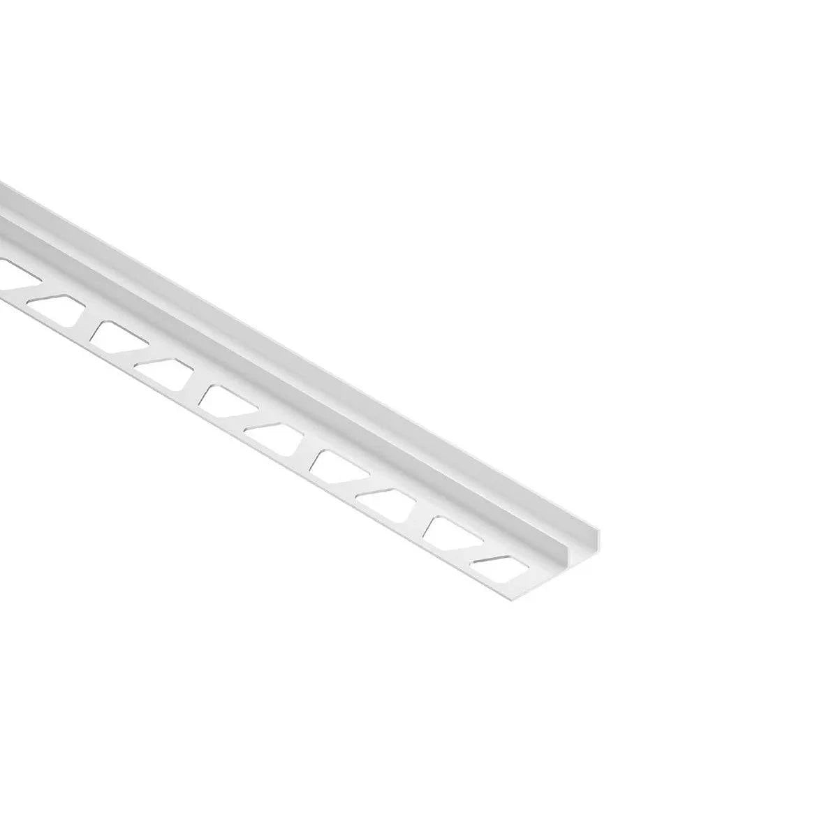 Schluter Deco-SG Edge Trim (Aluminum) Matte White