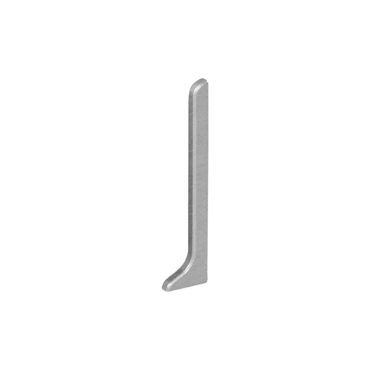 Schluter DESIGNBASE-SL End Cap (Right) Brushed Stainless Appearance