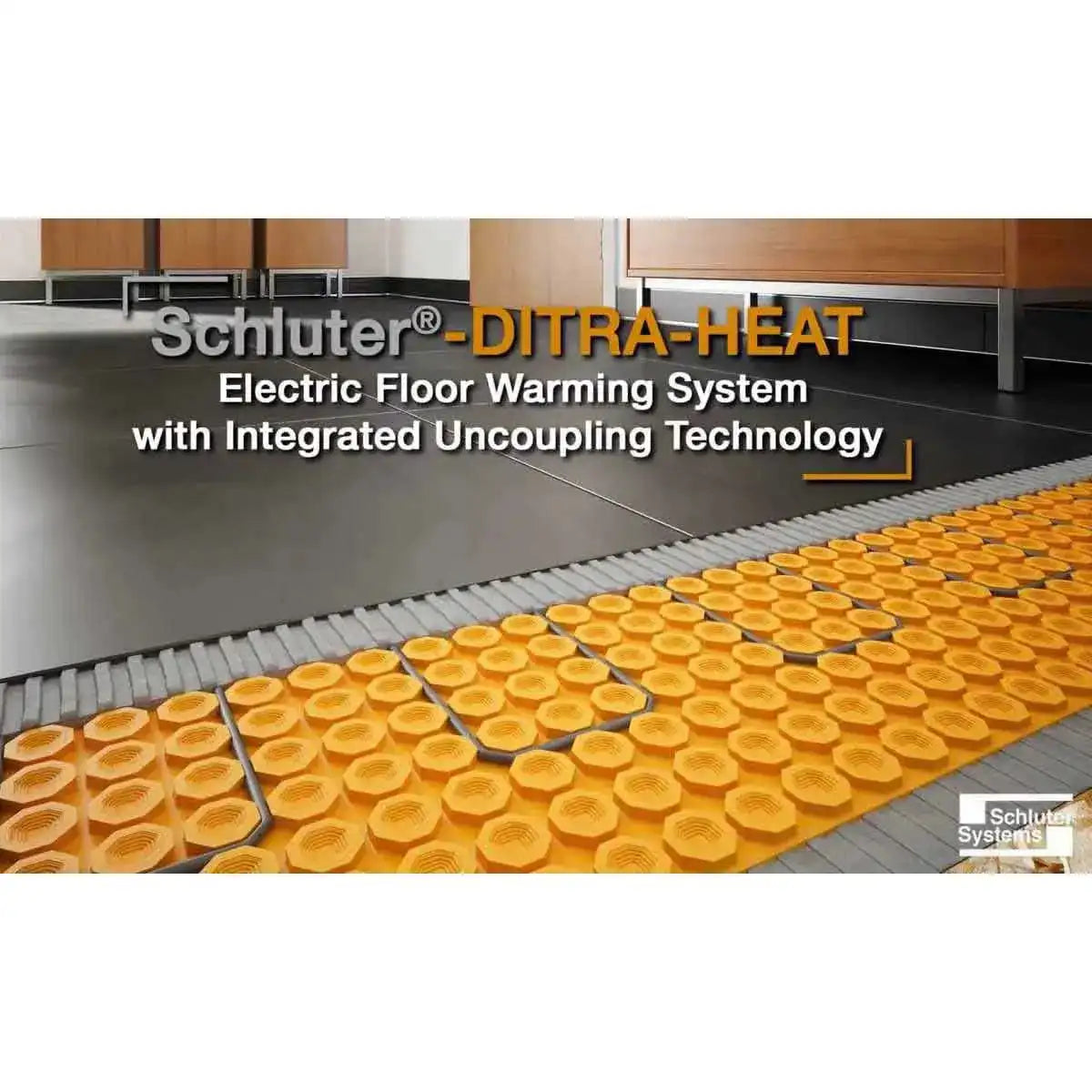 Schluter DITRA-HEAT Electric Floor Warming System