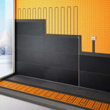 Schluter DITRA-HEAT Membrane Works for Walls and Floors