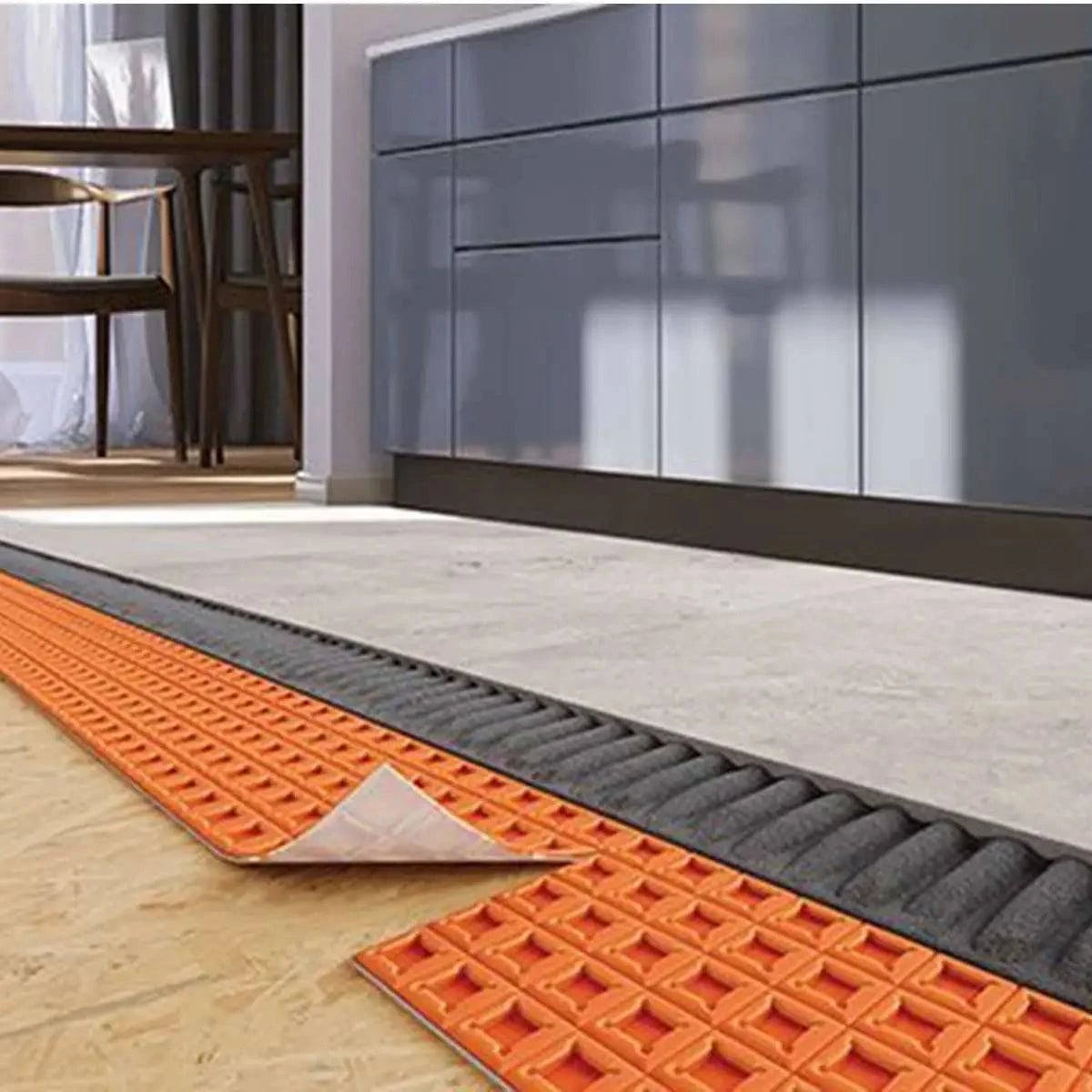 Schluter Ditra Peel and Stick Uncoupling Membrane for tile installation