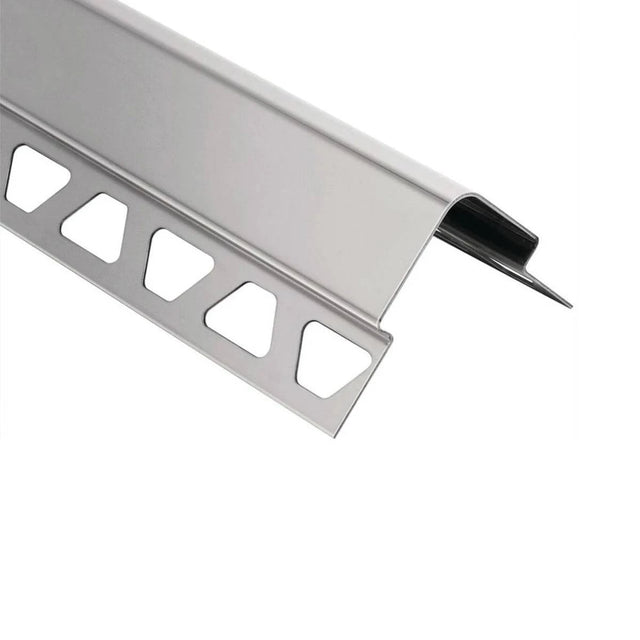 Schluter-ECK-E Edge Trim Stainless Steel