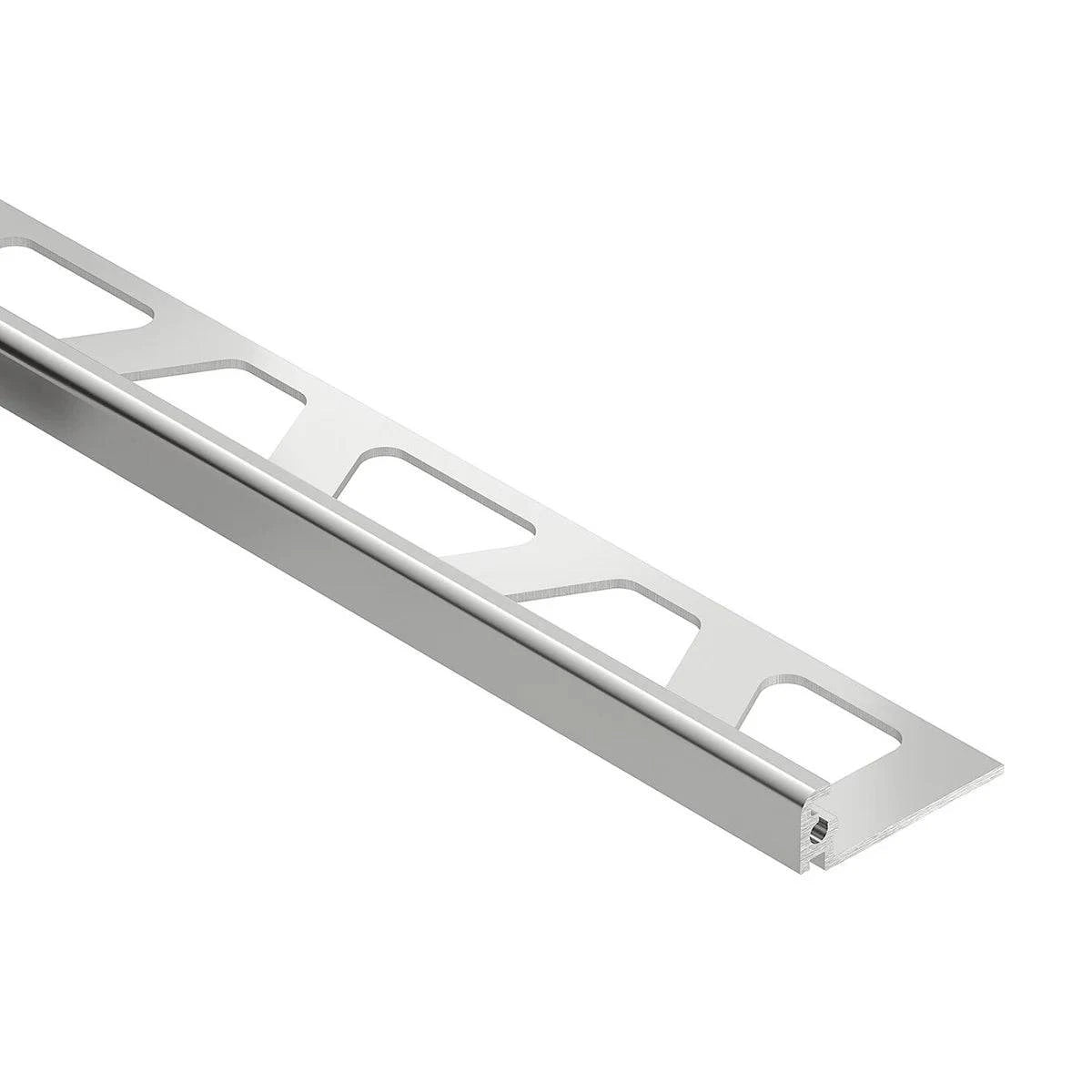 Schluter Jolly Edge Trim (1/4"-5/16") Polished Chrome Anodized