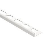 Schluter Jolly Edge Trim (3/8"-7/16") Matte White