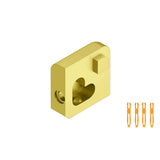 Schluter Jolly Outside Corner Satin Brass Anodized