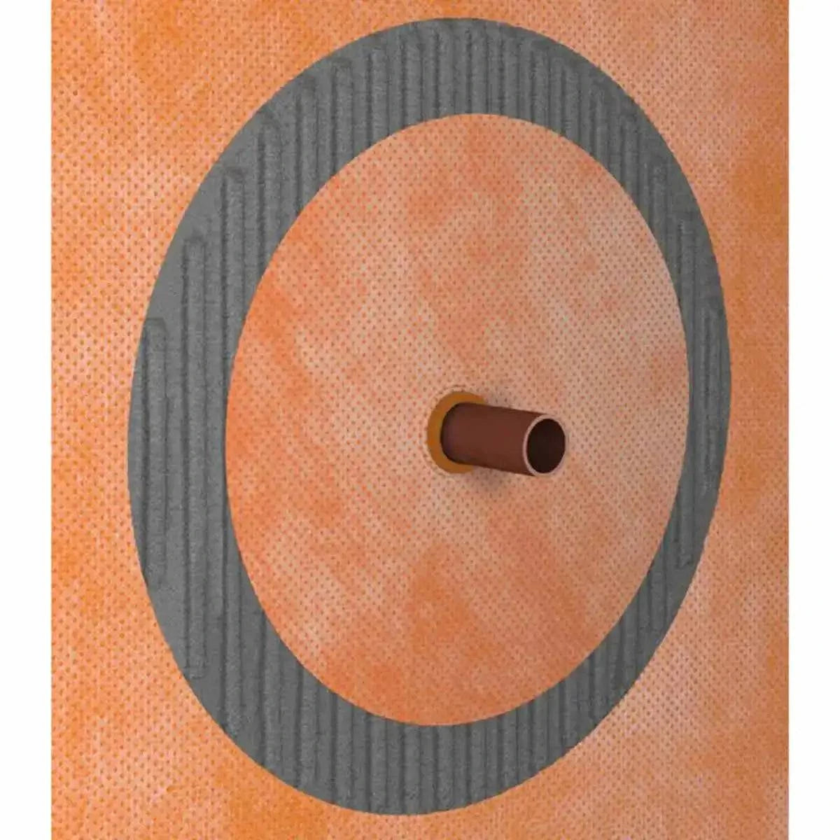 rubber pipe collar, seals for pipe, ditra schluter