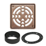 Schluter Kerdi 4" Shower Drain Grates