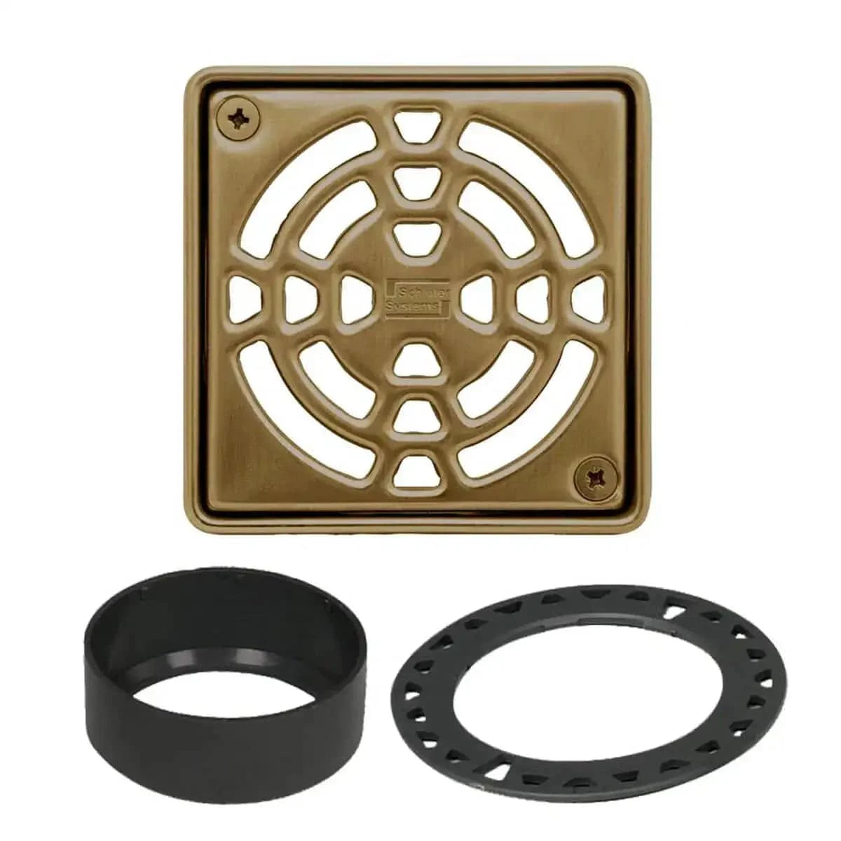 Schluter Kerdi 4" Shower Drain Grates