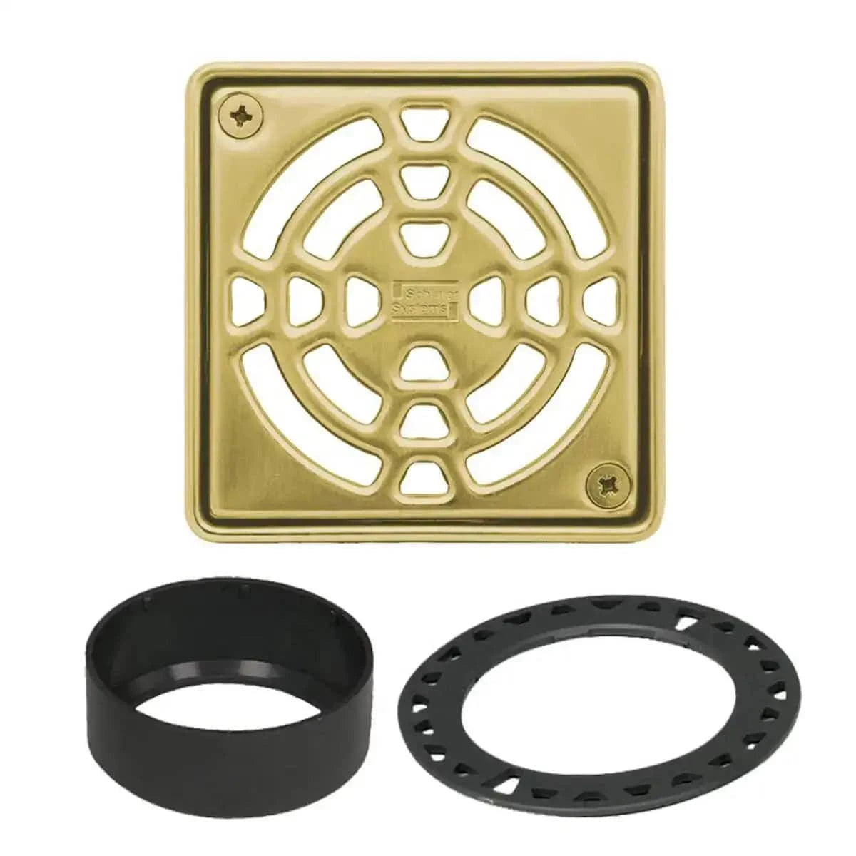 Schluter Kerdi 4" Shower Drain Grates
