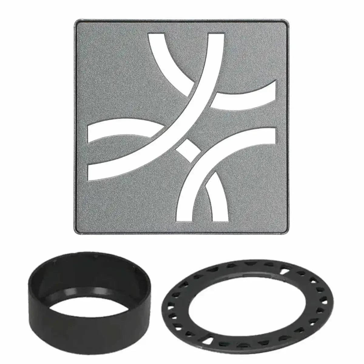 Schluter KERDI-DRAIN-STYLE Metallic Finish Shower Grates