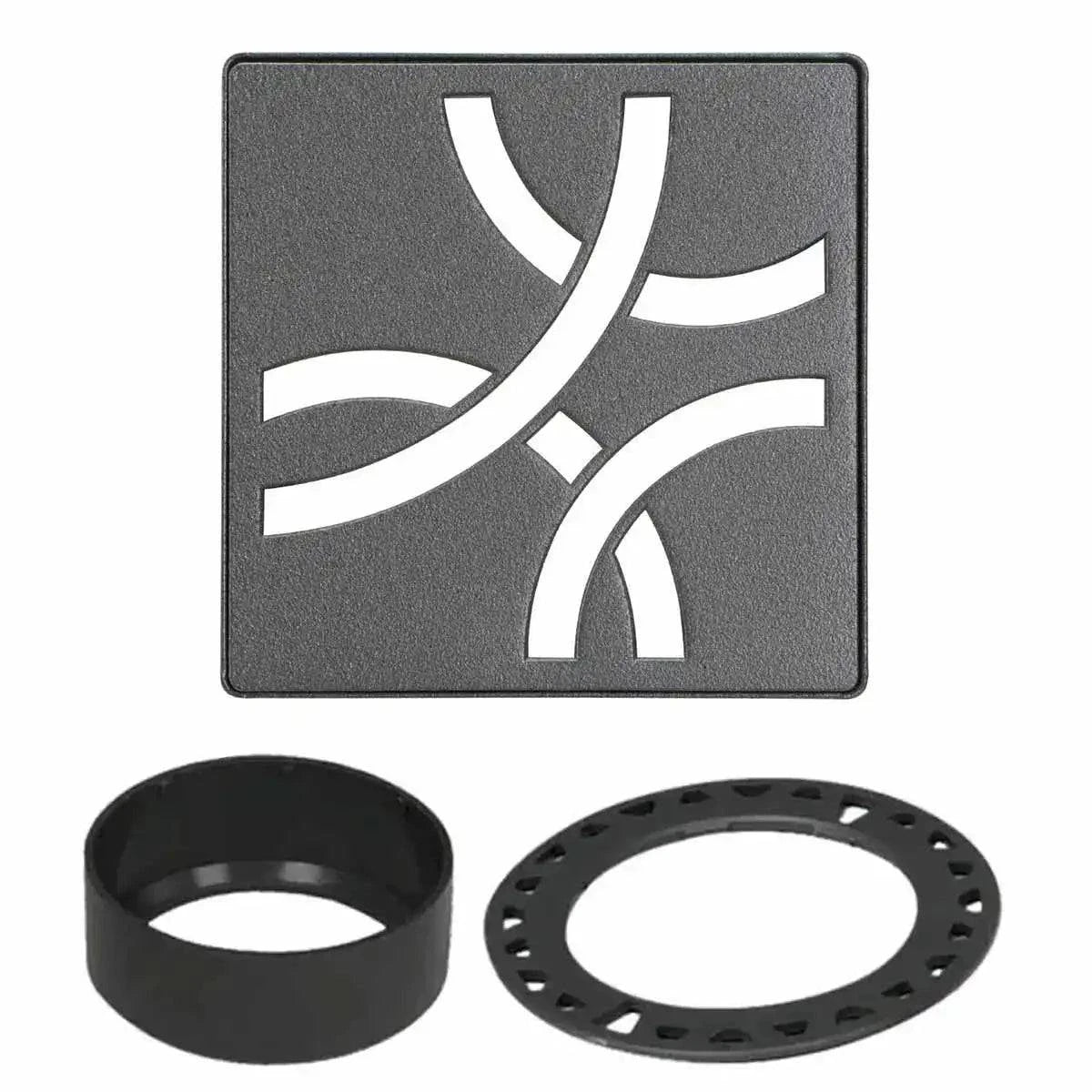 Schluter KERDI-DRAIN-STYLE Metallic Finish Shower Grates