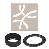 Schluter KERDI-DRAIN-STYLE Trendline Drain Grates curve stainless