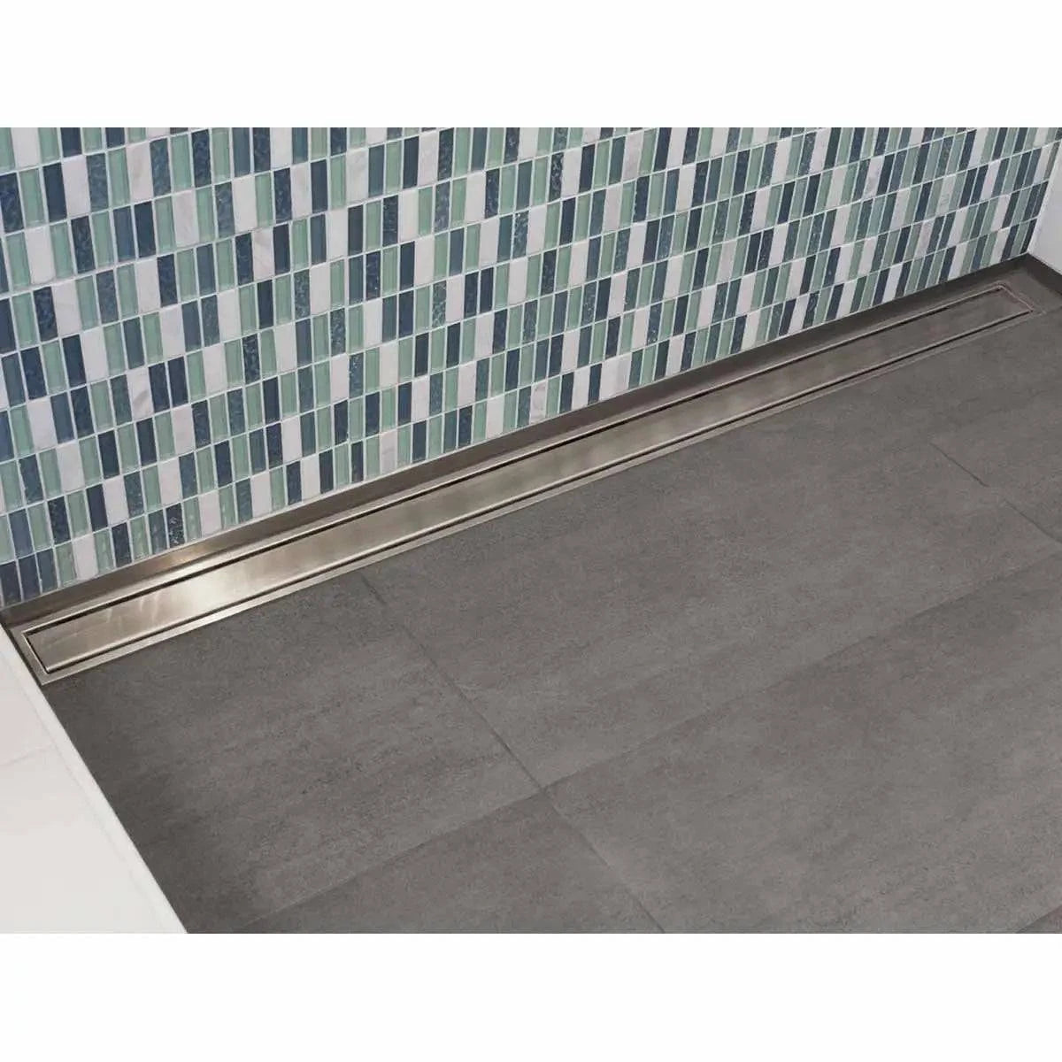 Schluter Kerdi-Line Solid Stainless Steel Linear Drain Gate Kit