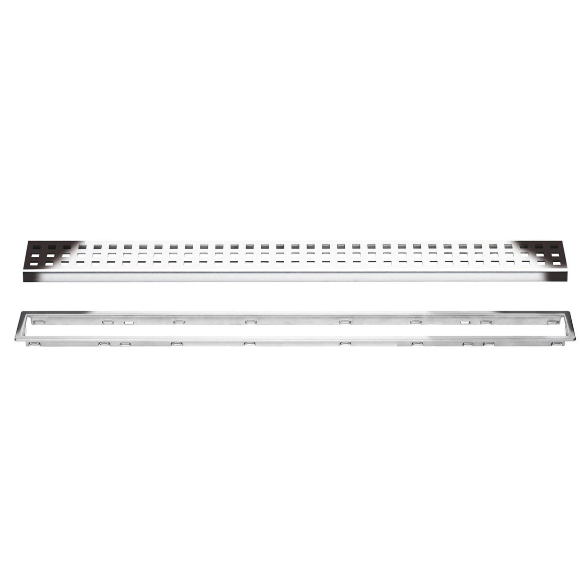 Schluter KERDI-LINE Chrome Linear Grate Kit